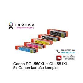 Canon PGI-550XL | Canon CLI-551XL | 6509B009