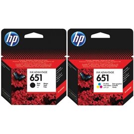 HP 651 komplet kartuš | HP DeskJet Ink Advantage 5575