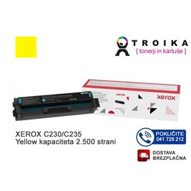 Original toner Xerox C230/C235 006R04398 Yellow 2.500 strani